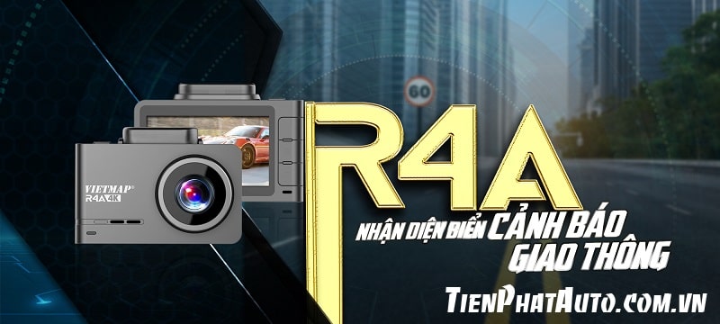Vietmap R4A nhận diện biển báo, cảnh báo giao thông