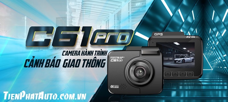 Vietmap C61 Pro camera hành trình cảnh báo giao thông