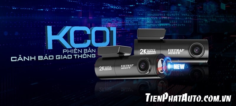 Vietmap KC01 cảnh báo giao thông thiết kế hiện đại