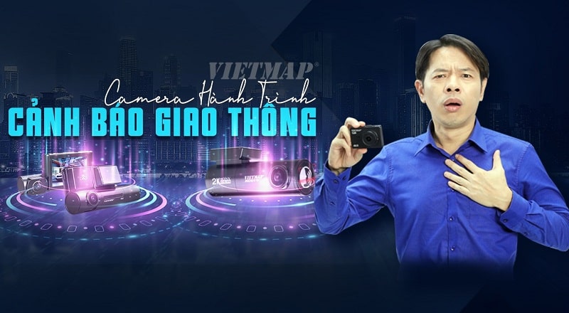 Tổng hợp 5 mẫu camera hành trình Vietmap có cảnh báo giao thông