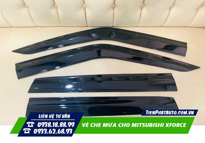 Hình ảnh mẫu vè che mưa Xforce loại full nhựa ABS