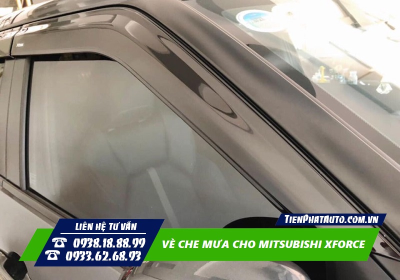 Vè che mưa cho Mitsubishi Xforce là trang bị không thể thiếu