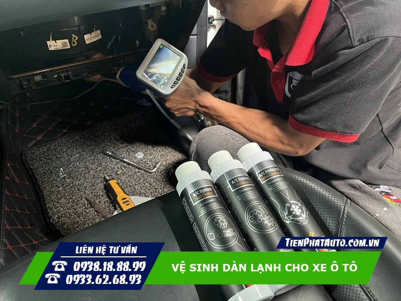 Vệ sinh dàn lạnh cho xe ô tô là giải pháp cần thiết bạn nên quan tâm