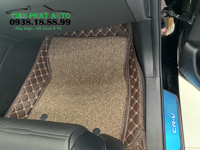 Vệ sinh nội thất xe dễ dàng hơn khi trang bị thảm lót sàn cho Honda CRV