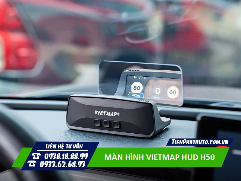 Vietmap HUD H50 sở hữu nhiều tính năng thông minh và tiện lợi