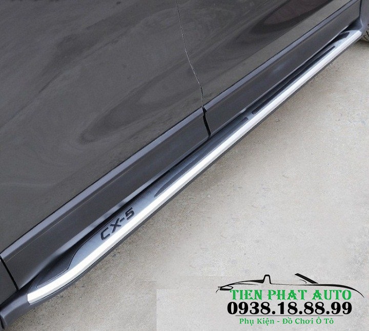 Tiến Phát Auto chuyên lắp bệ bước chân cho Mazda CX5 2018 - 2021 chuyên nghiệp