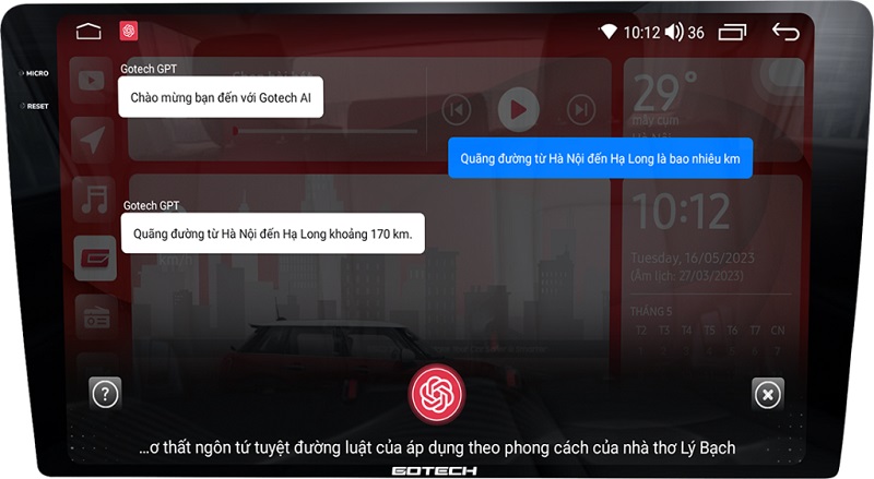 Tích hợp phần mềm điều khiển ra lệnh bằng giọng nói thông minh