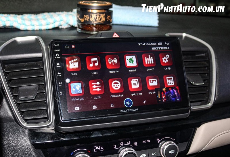 Lắp màn hình Android cho xe Toyota Raize