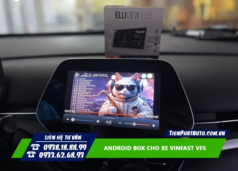 Android Box Cho Vinfast VF5
