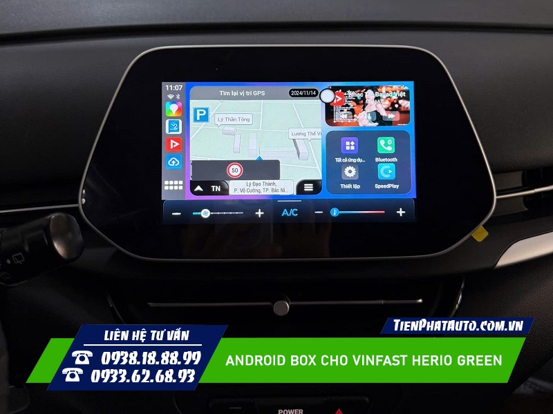 Android Box Vinfast Herio Green
