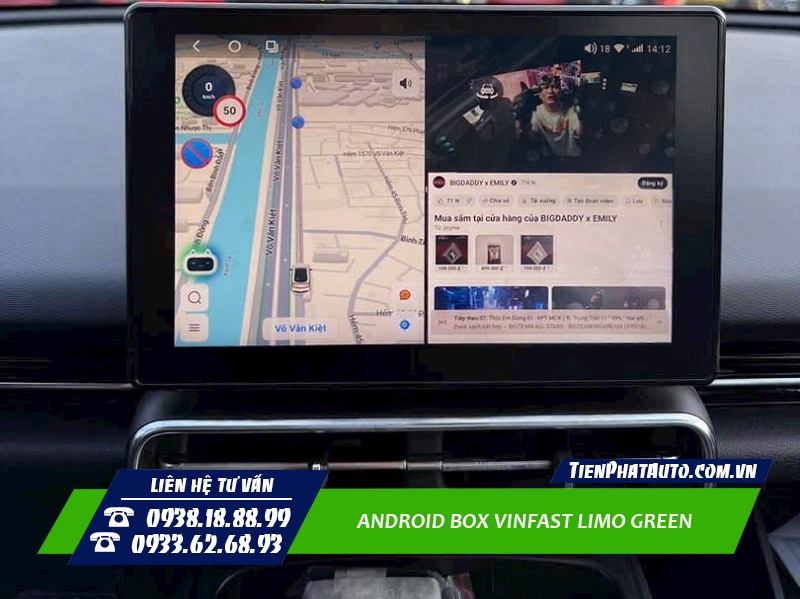 Android Box Vinfast Limo Green