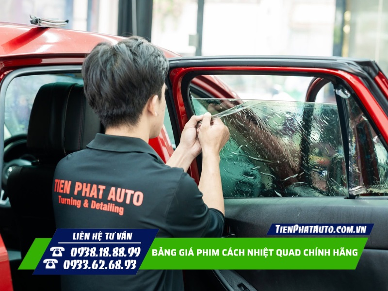 Bảng Giá Phim Cách Nhiệt QUAD Chính Hãng