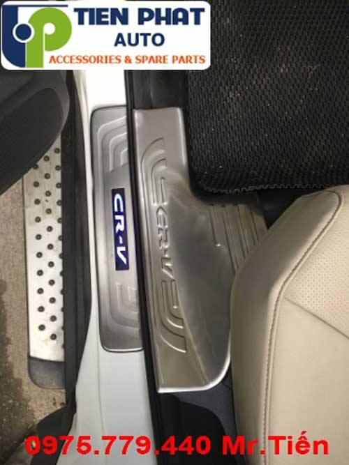 Bệ Bước Trong Chống Trầy Honda Crv Đời 2015-2016-2017