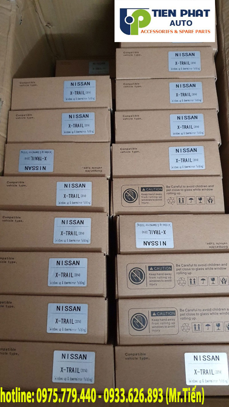 BỘ TỰ ĐỘNG GẬP GƯƠNG LÊN XUỐNG KÍNH CHO XE NISSAN XTRAIL – NAVARA – TERRA TẠI TIẾN PHÁT AUTO