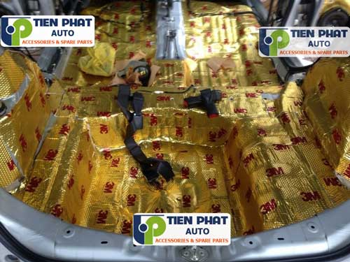 Cách Âm Chống Ồn Cho Toyota Sienna Đời 2015-2016-2017