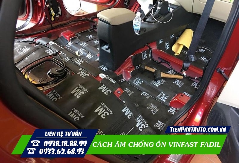 Cách Âm Chống Ồn Xe Vinfast Fadil