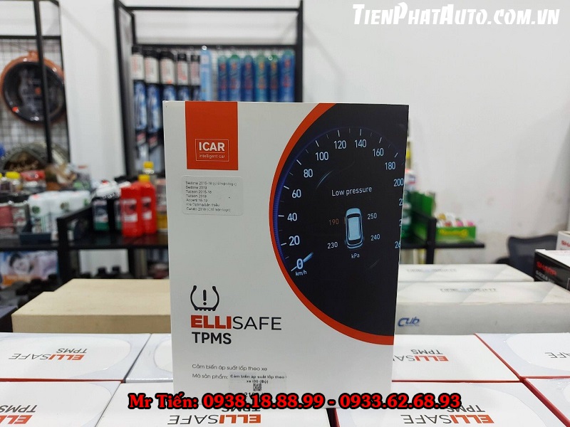 Cảm Biến Áp Suất Lốp Ellisafe i3