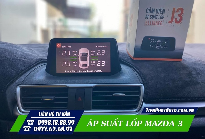 Cảm Biến Áp Suất Lốp Mazda 3