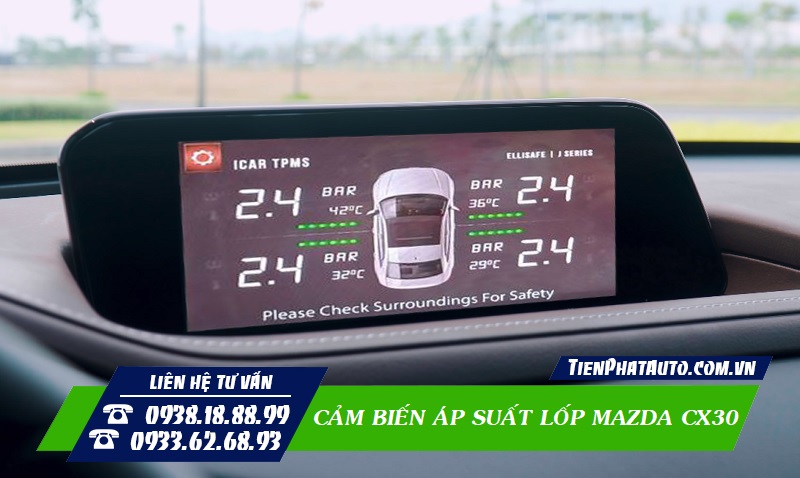 Cảm Biến Áp Suất Lốp Mazda CX30