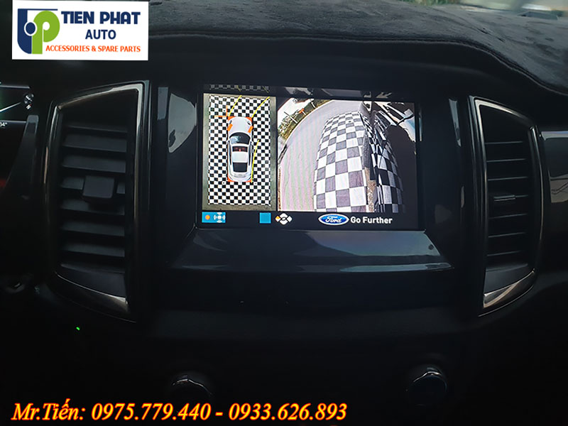 Camera 360 DCT Cho Ford Ranger Wildtrak