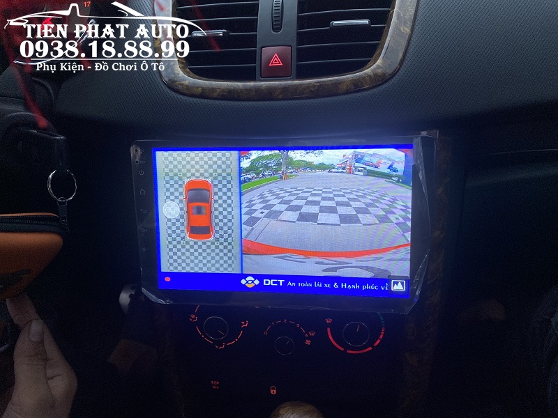 Camera 360 DCT Cho Xe Peugeot 208