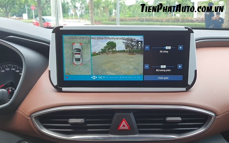 Camera 360 DCT Hyundai Santafe 2021