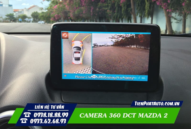 Camera 360 DCT Mazda 2