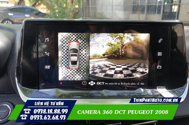 Camera 360 DCT Peugeot 2008