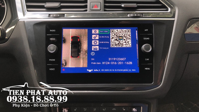 Camera 360 DCT T1 Cho Xe Volkswagen Tiguan