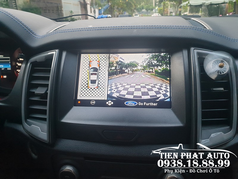 Camera 360 DCT T3 Cho Xe Ford Ranger Raptor 2020