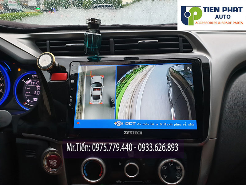 CAMERA 360 ĐỘ DCT BẢN CAO NHẤT CHO XE HONDA CITY 2019 TẠI QUẬN TÂN BÌNH