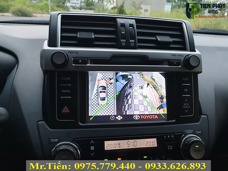 Camera 360 DCT Bản T3 Cao Cấp Cho Toyota Prado
