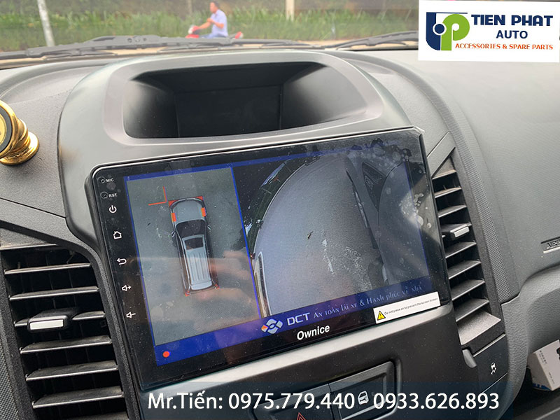 CAMERA 360 ĐỘ DCT CHO FORD RANGER| CHẾ ĐỘ HÌNH ẢNH VGA NÉT NHẤT