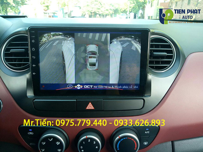 CAMERA 360 ĐỘ DCT CHO HUYNDAI I10| DÒNG CAMERA CAO CẤP NHẤT HIỆN NAY