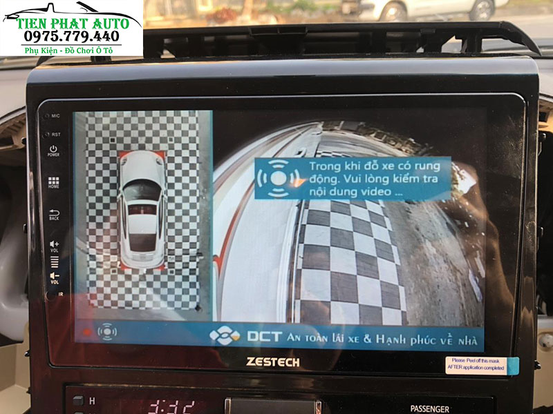 Camera 360 Độ DCT Cho Toyota Land Cruiser Prado