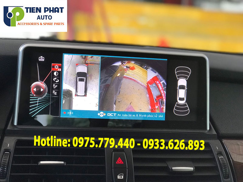 Camera 360 độ DCT Cho Xe BMW X6 Chất Lượng Tại Cần Thơ
