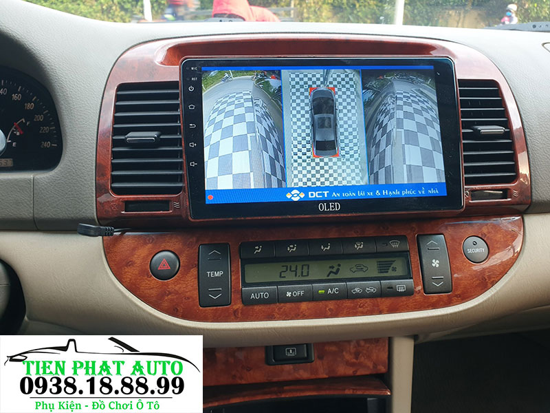 CAMERA 360 ĐỘ DCT CHO XE CAMRY| SỬ DỤNG CHIP SONY 225 CAO CẤP NHẤT