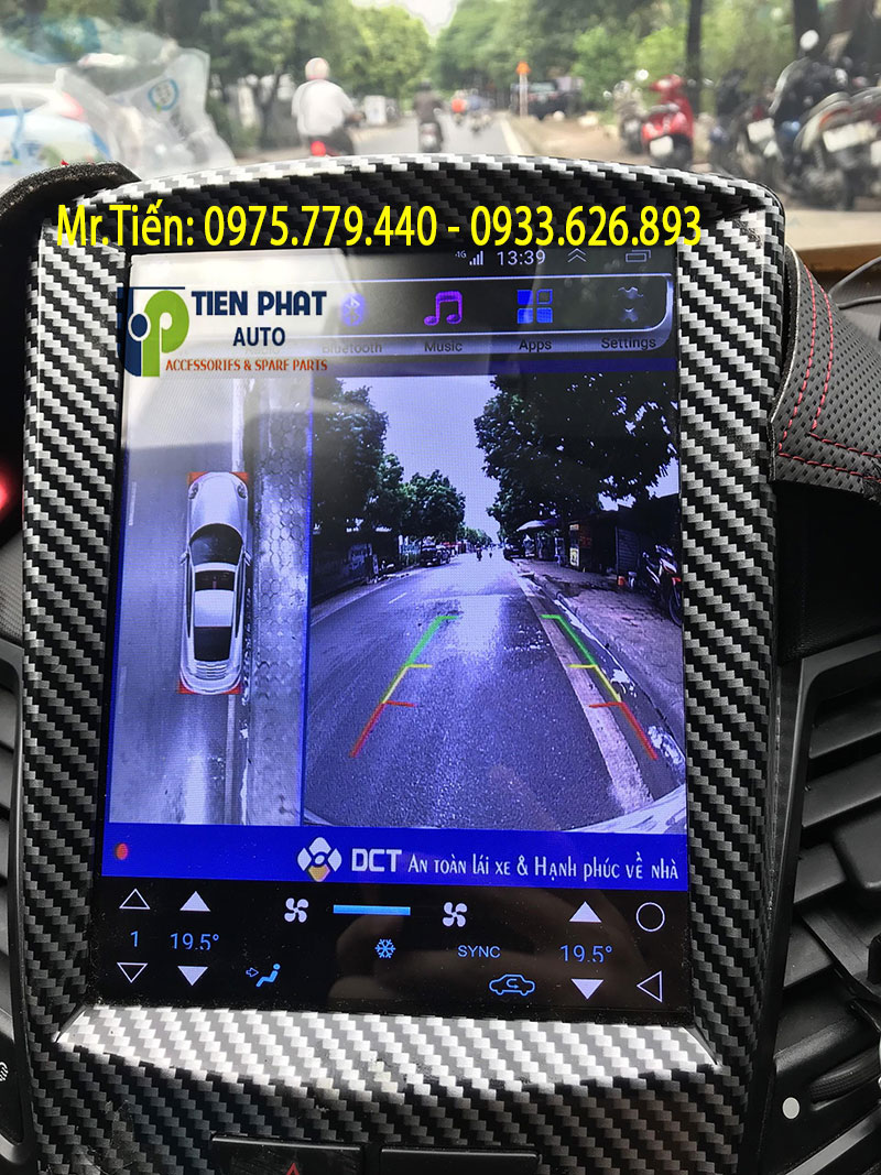 CAMERA 360 ĐỘ DCT CHO XE FORD FIESTA TẠI TIẾN PHÁT AUTO