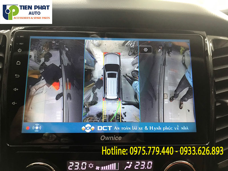CAMERA 360 ĐỘ DCT CHO XE PAJERO SPORT| LÊN HÌNH ẢNH VGA NÉT NHẤT