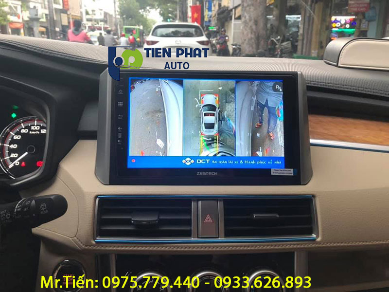 Camera 360 Độ DCT Chuẩn Từng Chi Tiết Khi Lắp Đặt Trên Xe Xpander