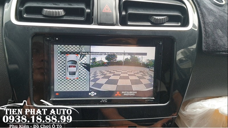 Camera 360 DCT Cho Xe Mitsubishi Attrage 2020