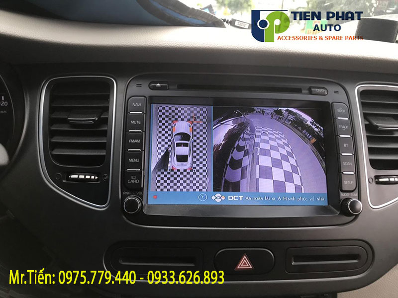 CAMERA 360 ĐỘ DCT TỐT NHẤT CHO KIA RONDO TẠI QUẬN TÂN BÌNH
