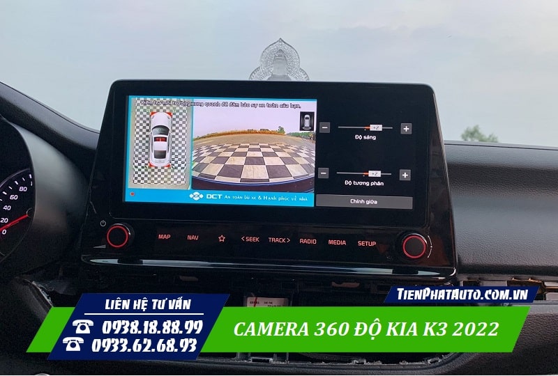 Camera 360 Độ Kia K3 2022