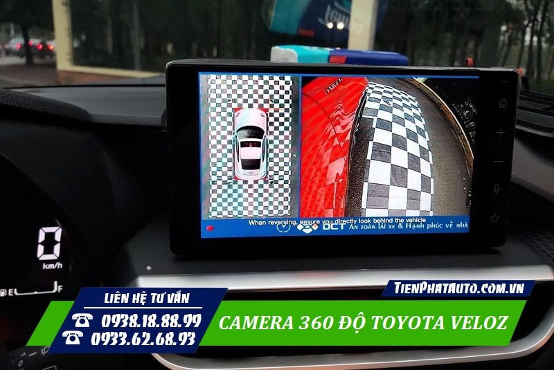 Camera 360 Độ TOYOTA VELOZ