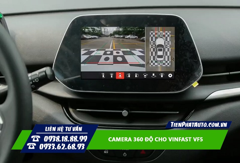 Camera 360 Độ Vinfast VF5