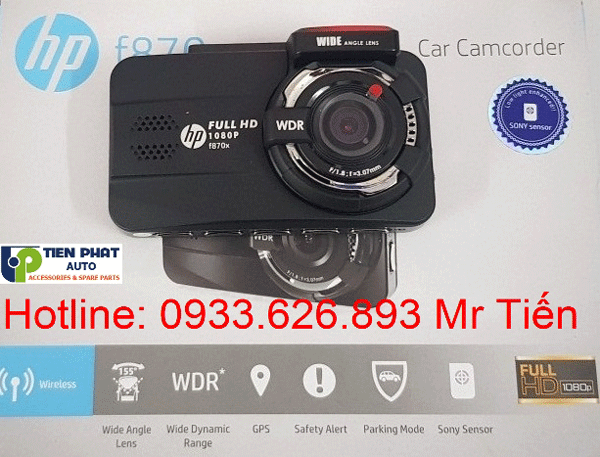 Camera Hành Trình HP F870X Mới Nhất Cho Ô Tô