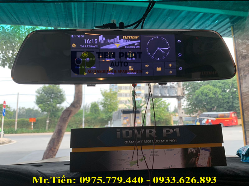 Camera Hành Trình Vietmap iDVR P1 Kiêm Dẫn Đường