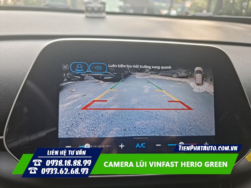 Camera Lùi Vinfast Herio Green