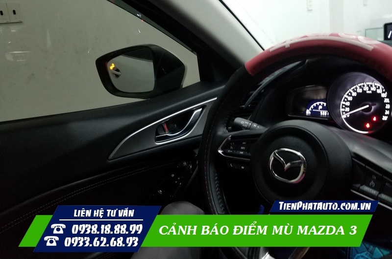 Cảnh Báo Điểm Mù Mazda 3