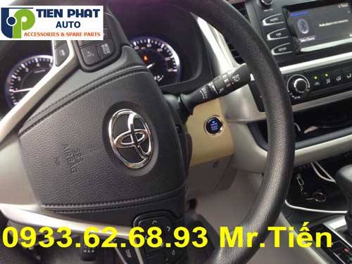 Chìa Khóa Thông Minh Start Stop Cho Fortuner 2008-2014 Lắp Đặt Tận Nơi